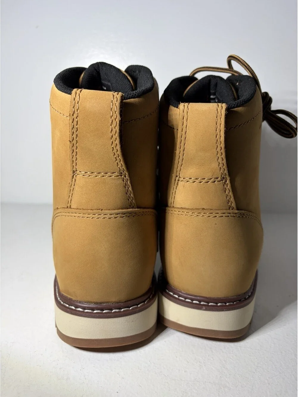 BRUNT SULLIVAN Soft Toe Work Boots - Men’s Size 11.5— Wheat - (NEW IN BOX)